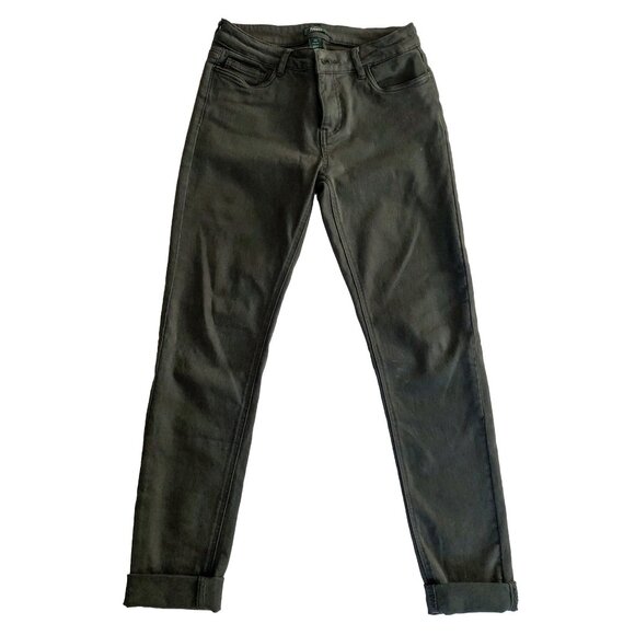 Roots Canada - Women's skinny jegging - Size 25 - Green Grey - Picture 1 of 4